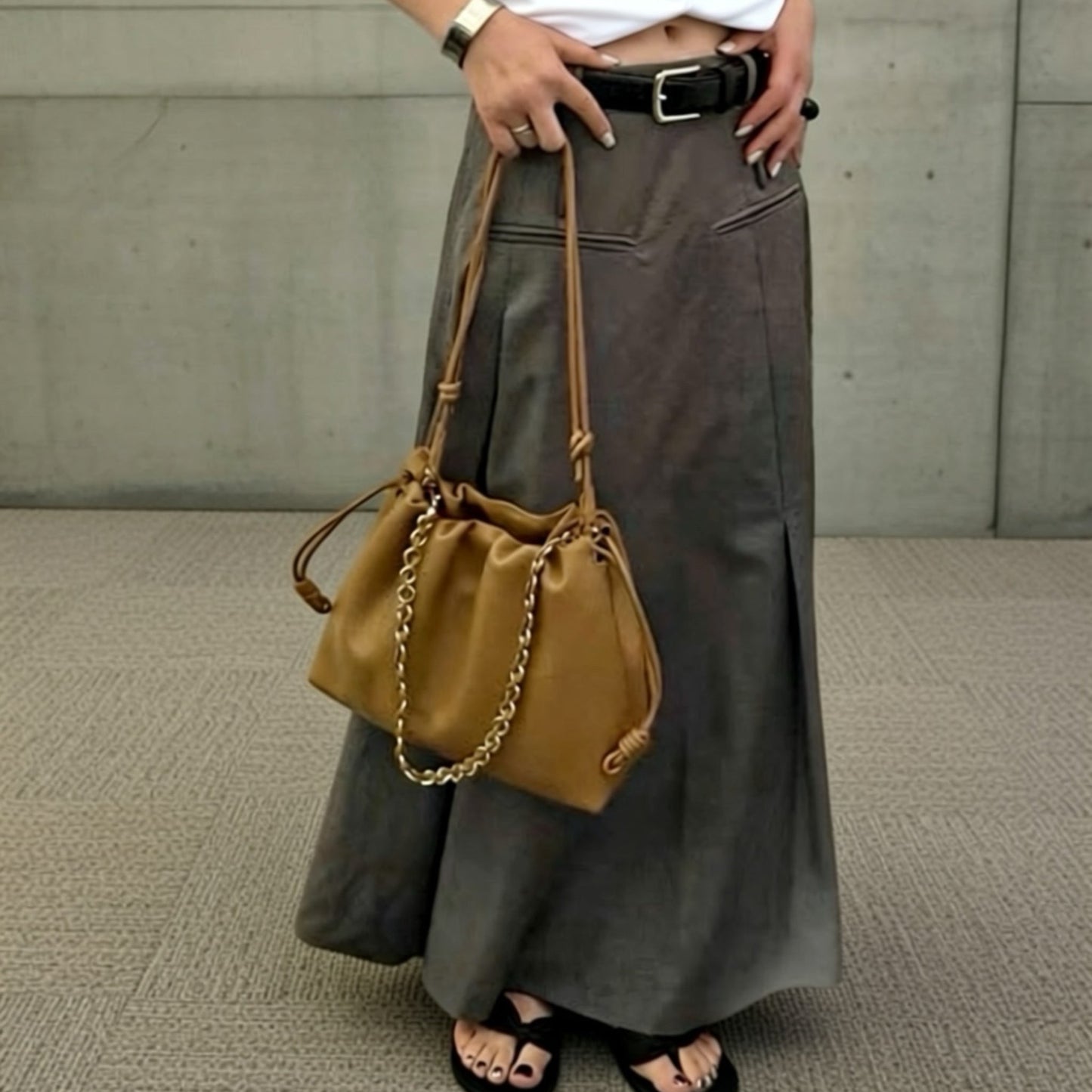 The Cadence Chain Bag (Lamb Skin)