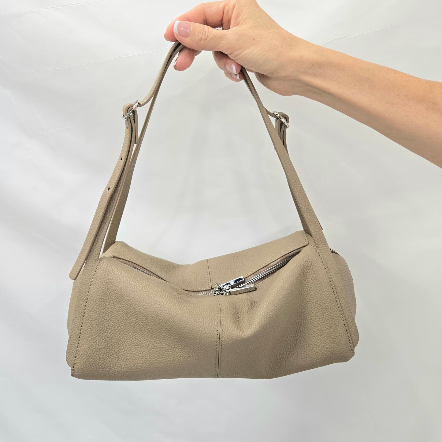 Korea Soft Pebble Leather Barrel