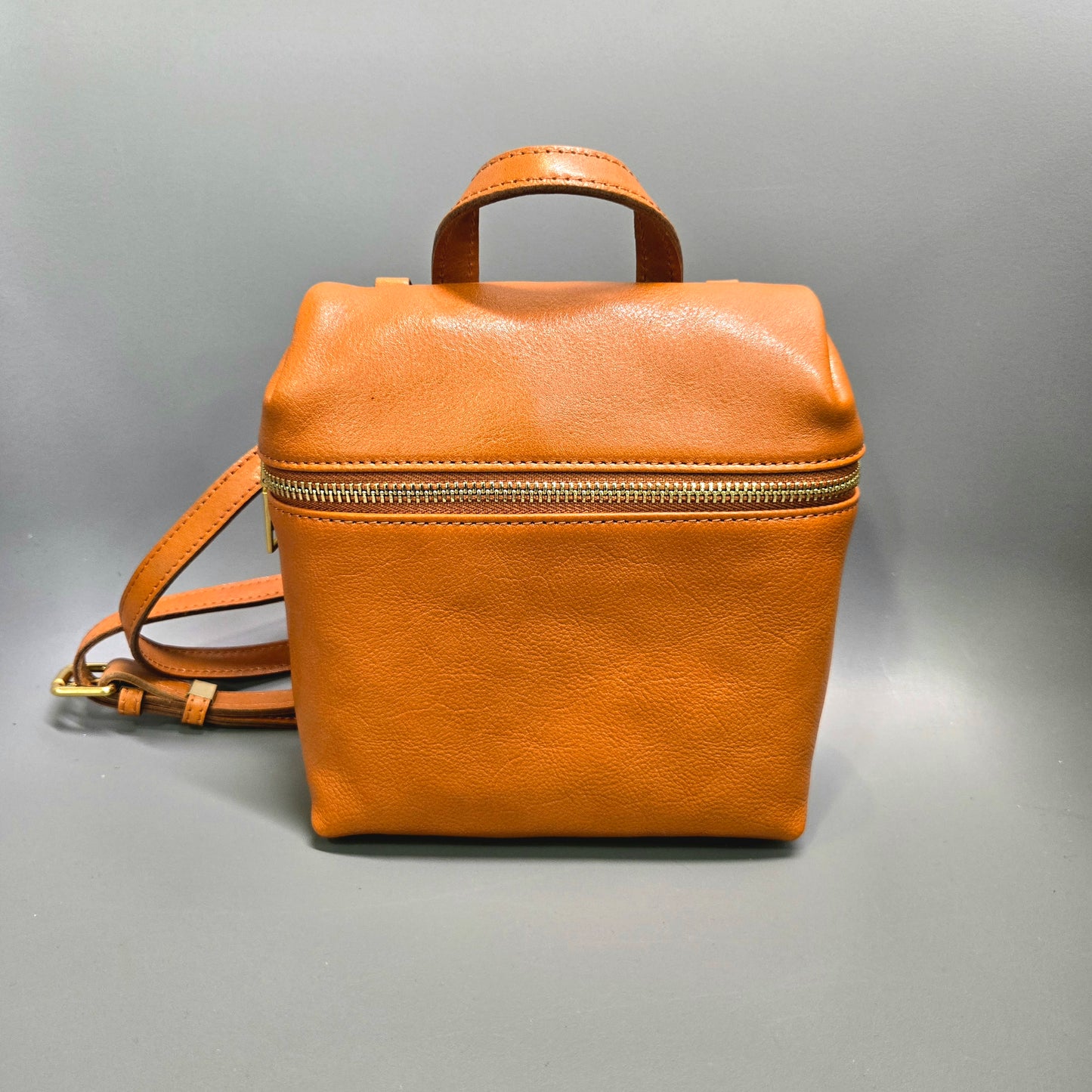 Italy Vegetable Leather Crossbody Bag