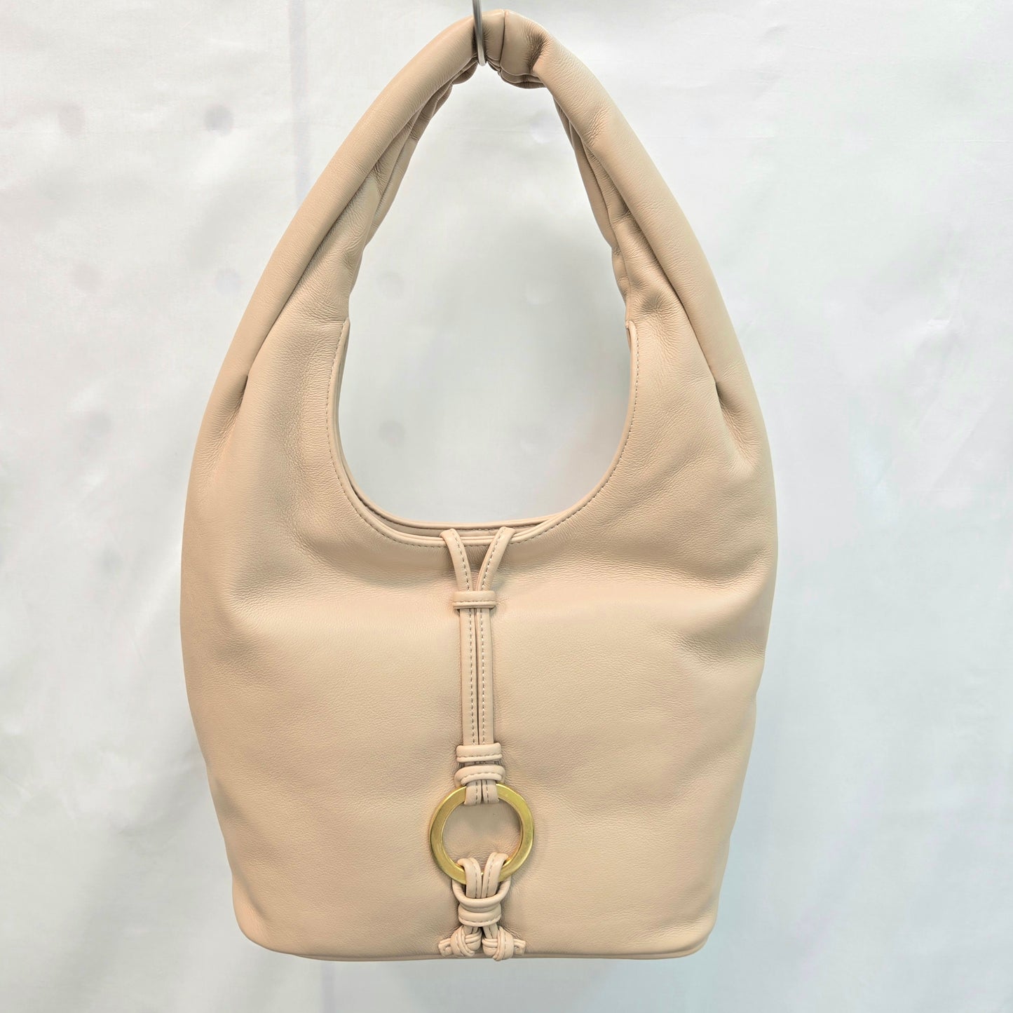 Korea Calf Leather Hobo Bag