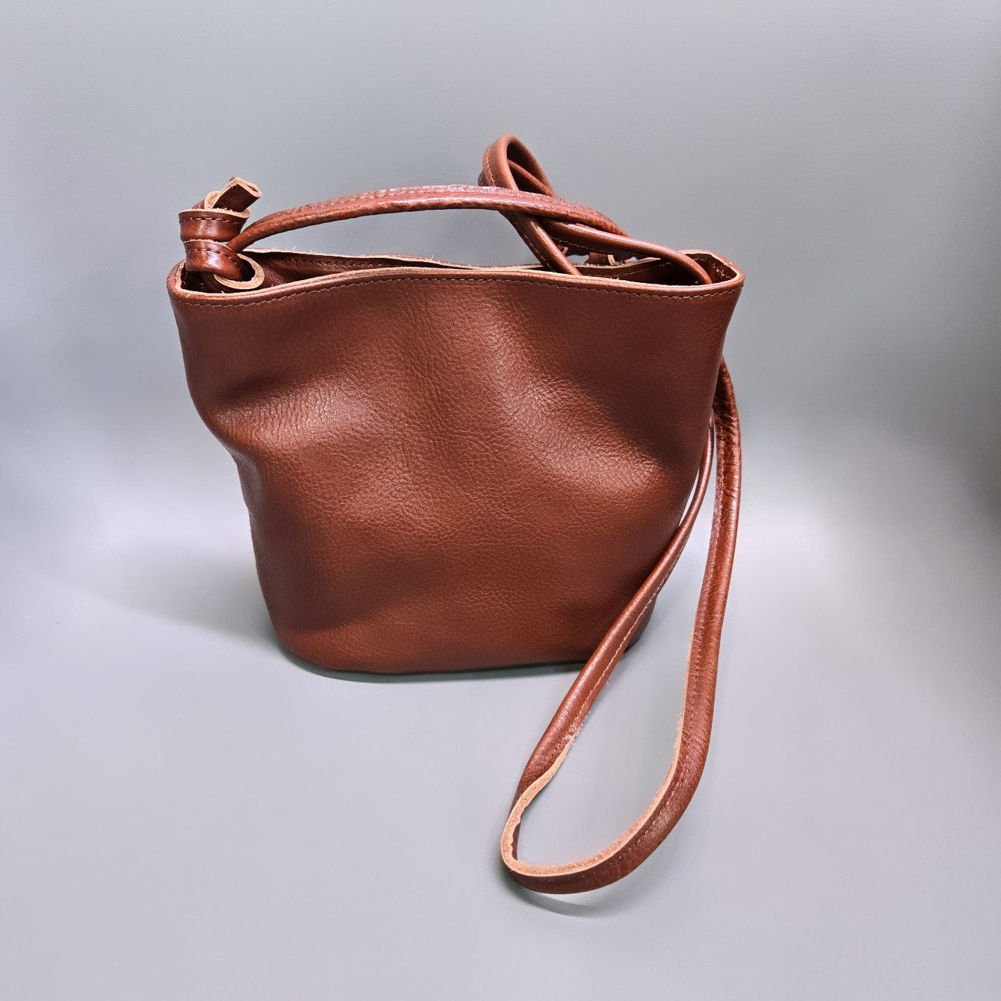 Italy Vegetable Leather Crossbody Bag