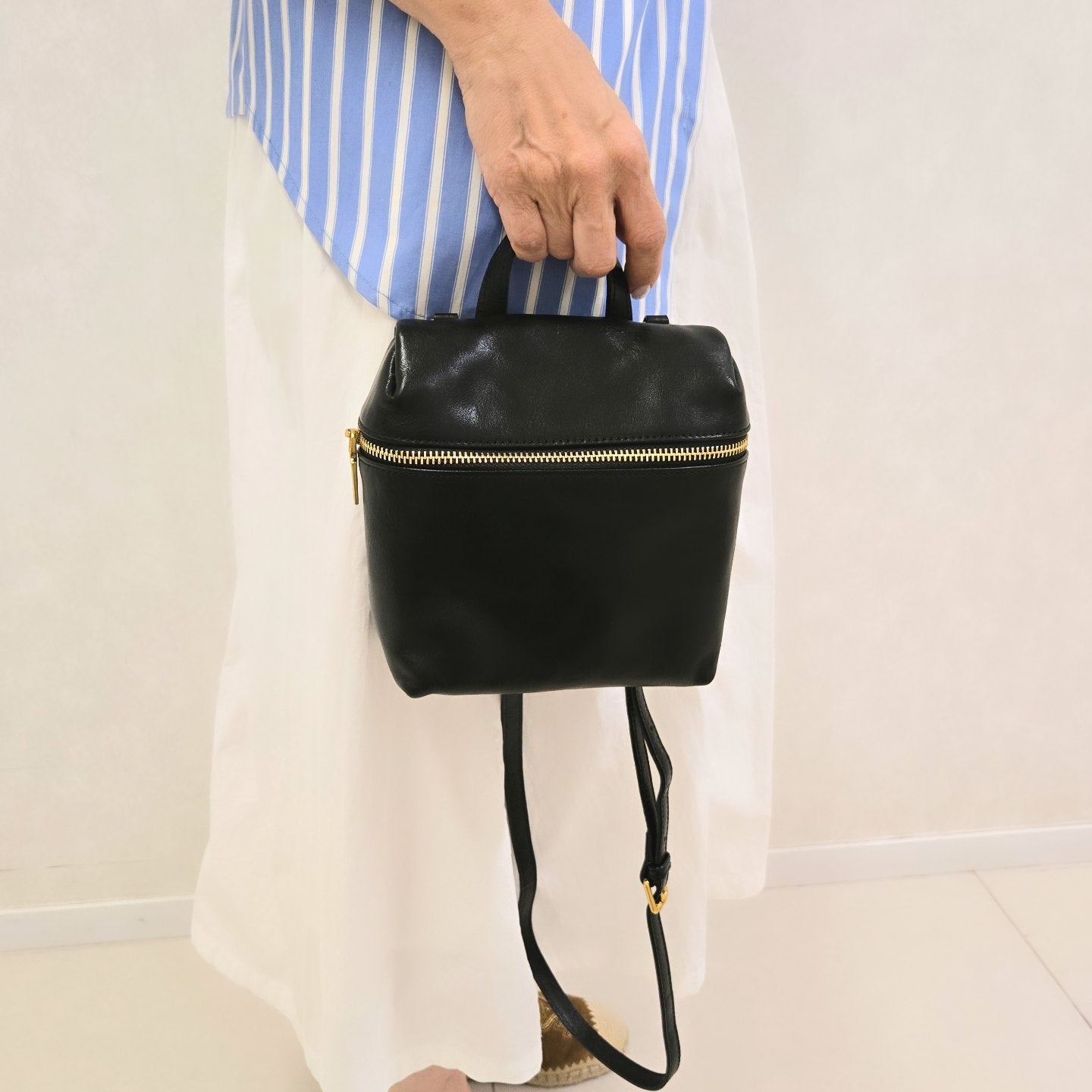 Italy Vegetable Leather Crossbody Bag