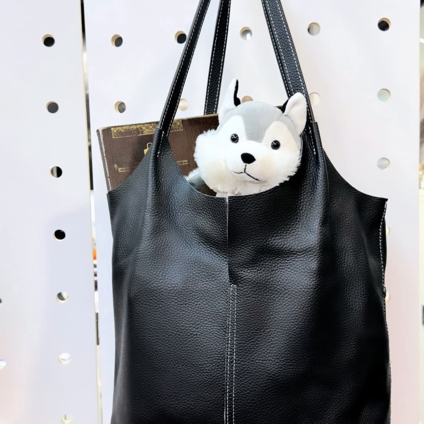 Korea Leather Tote Bag