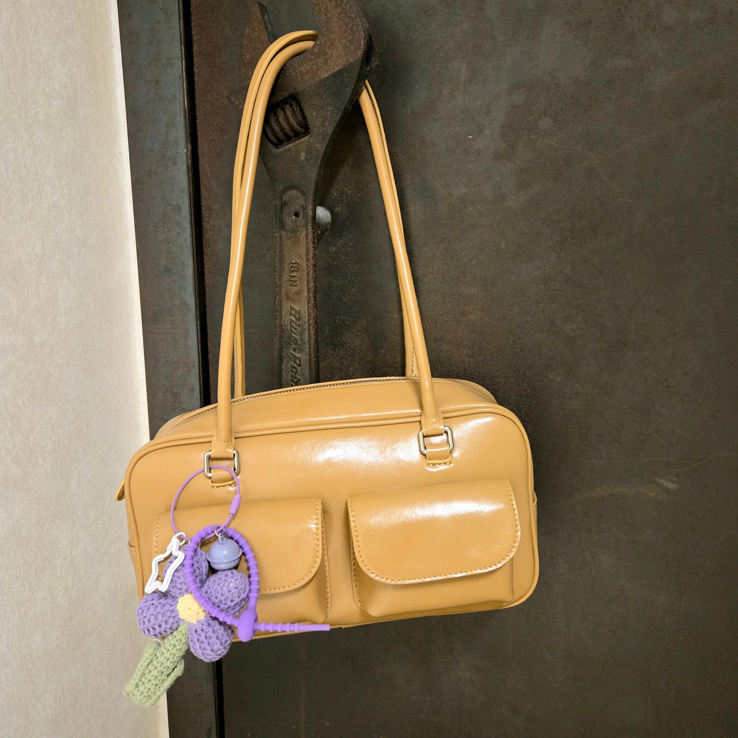 Korea leather shoulder bags