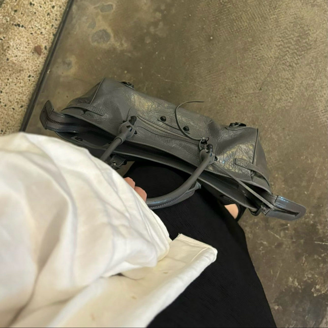 Korea Cow leather City Baguette