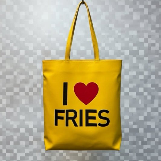 I Love Fries tote