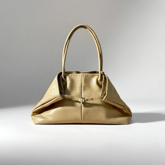 Shoulder tote bag with double handles