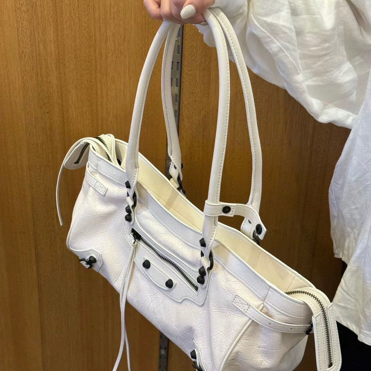 Korea Cow leather City Baguette