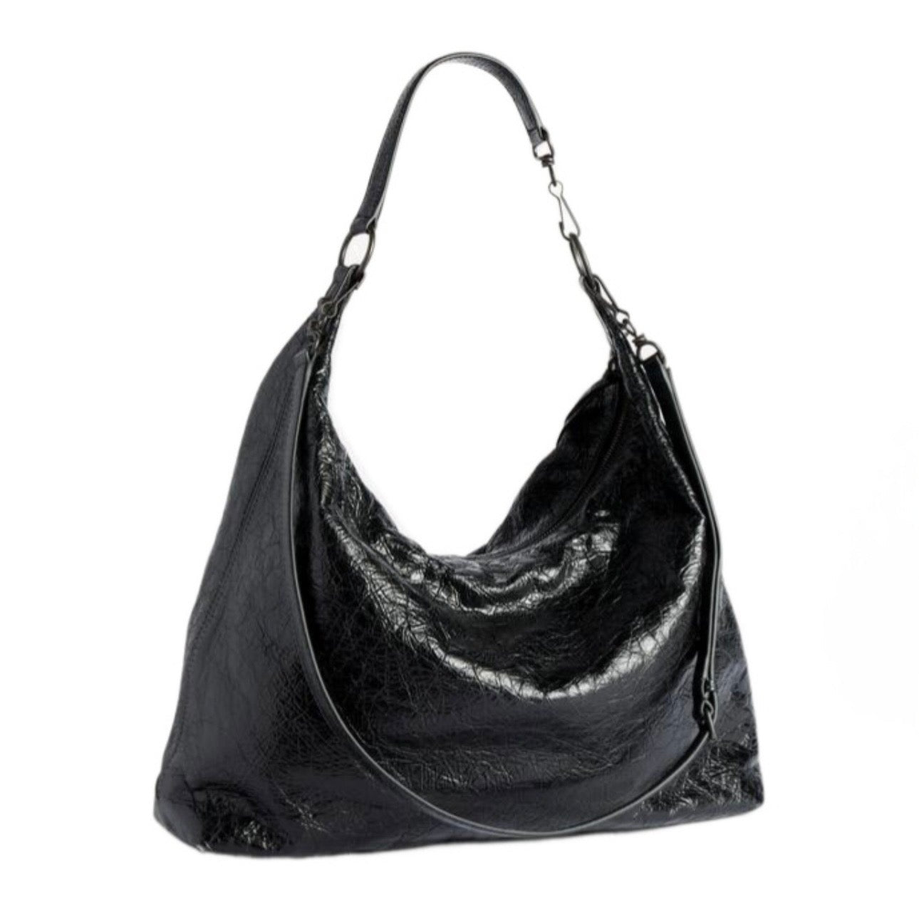 Cow Leather City Hobo (Medium size)