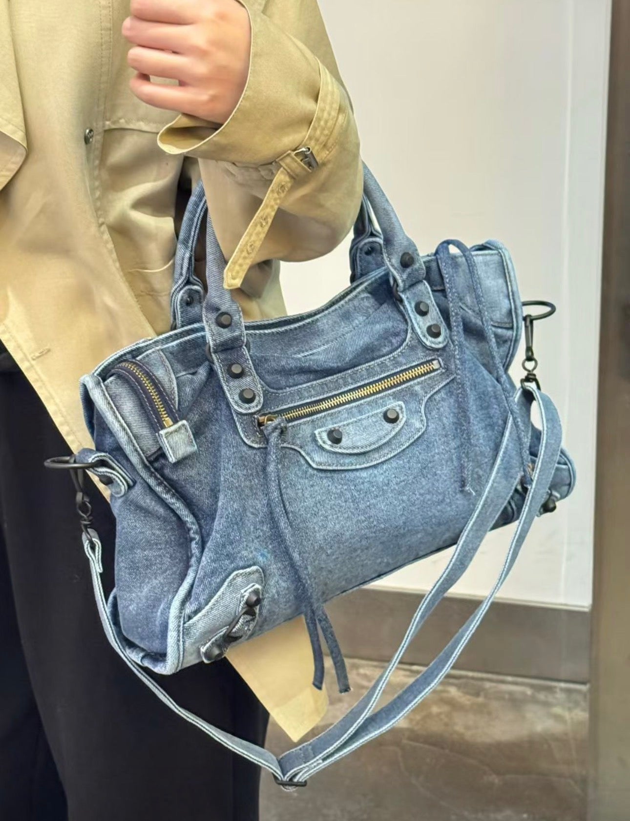 Denim Crossbody