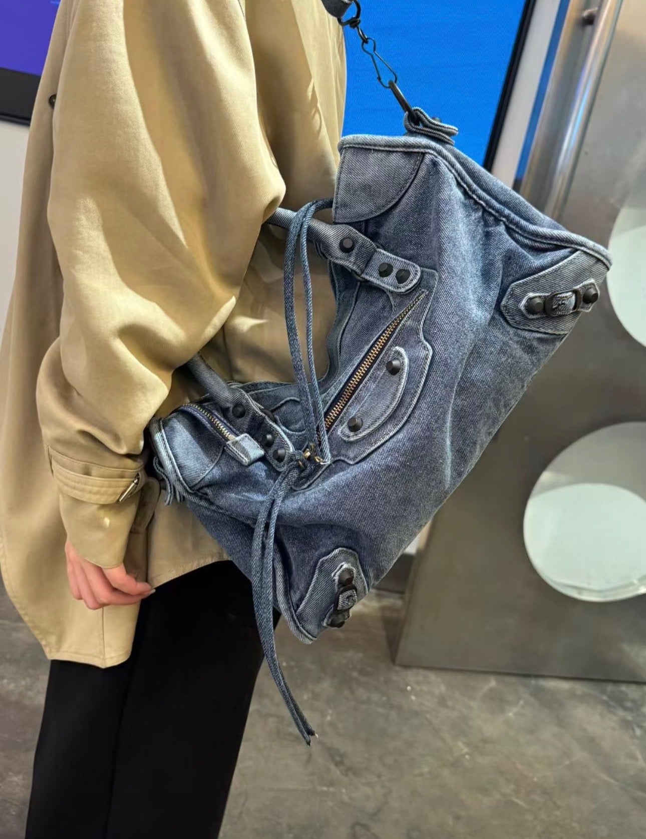 Denim Crossbody