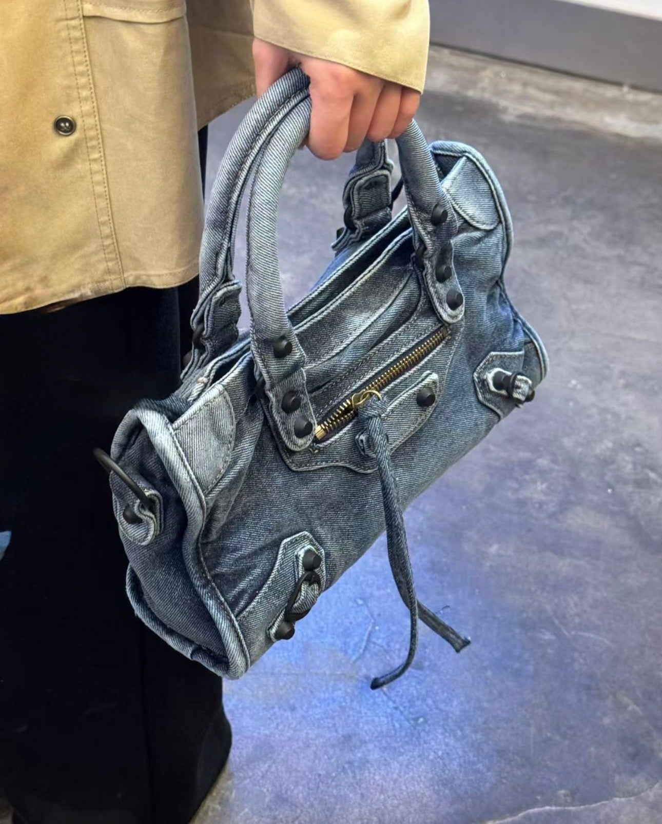 Denim Crossbody
