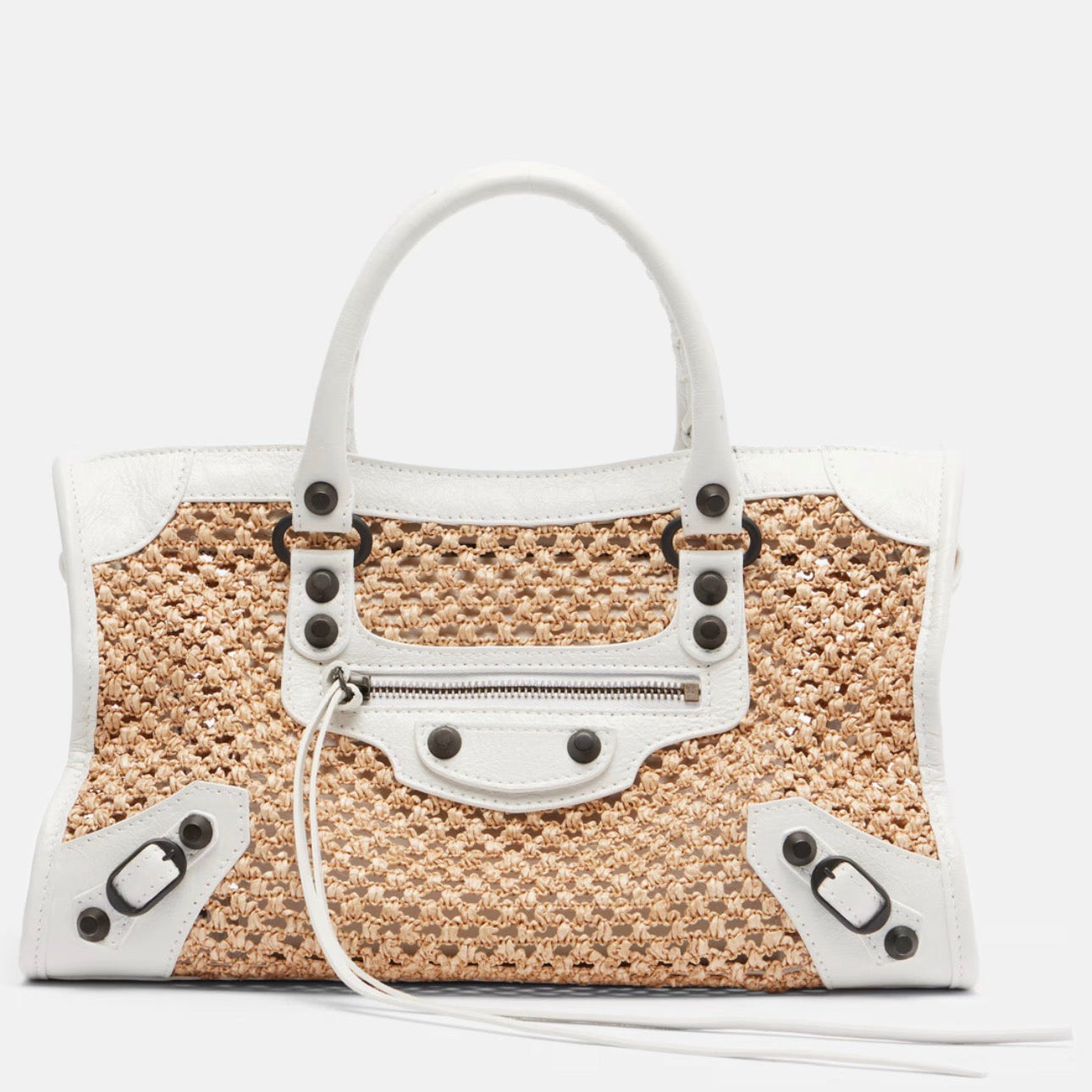 Raffia City Bag