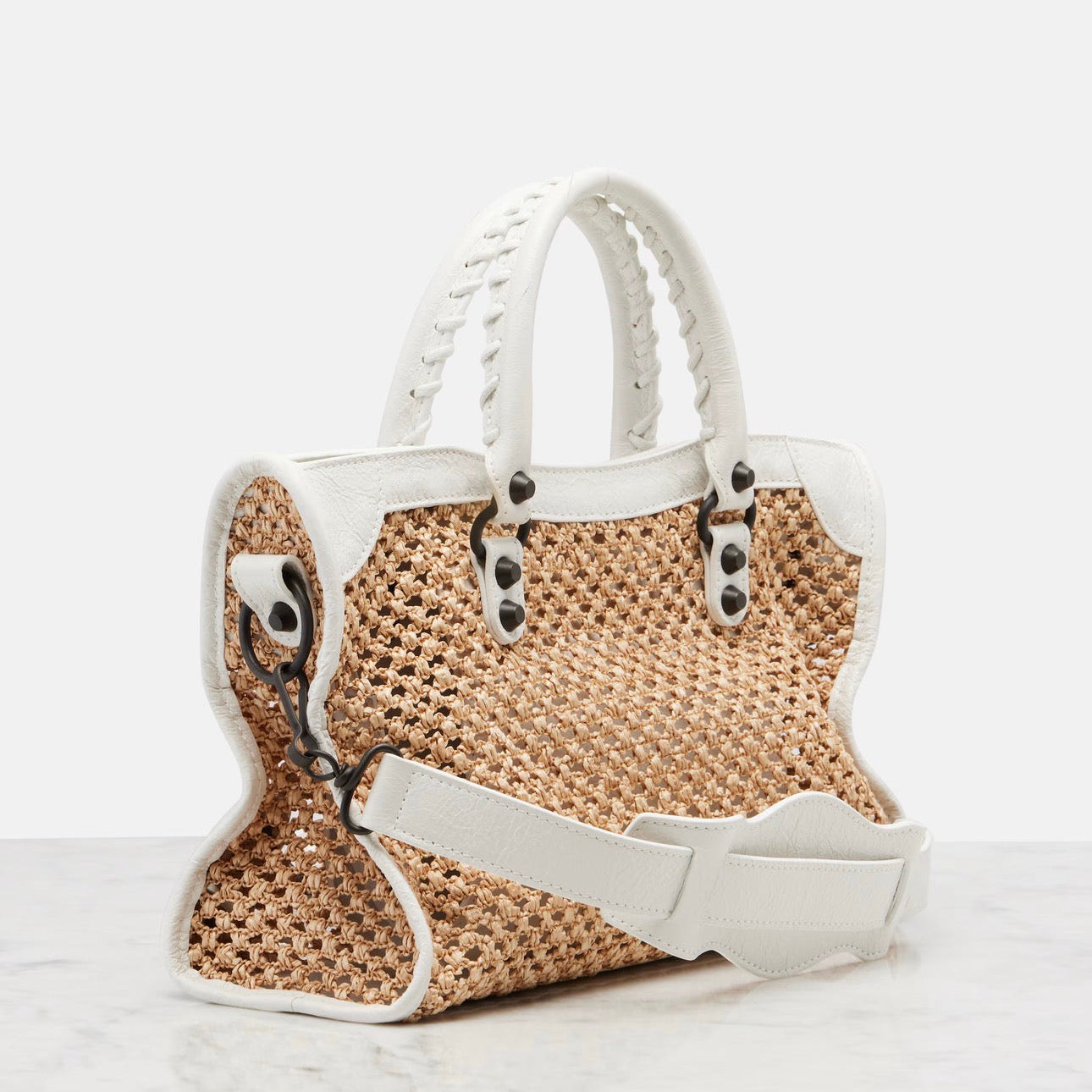 Raffia City Bag