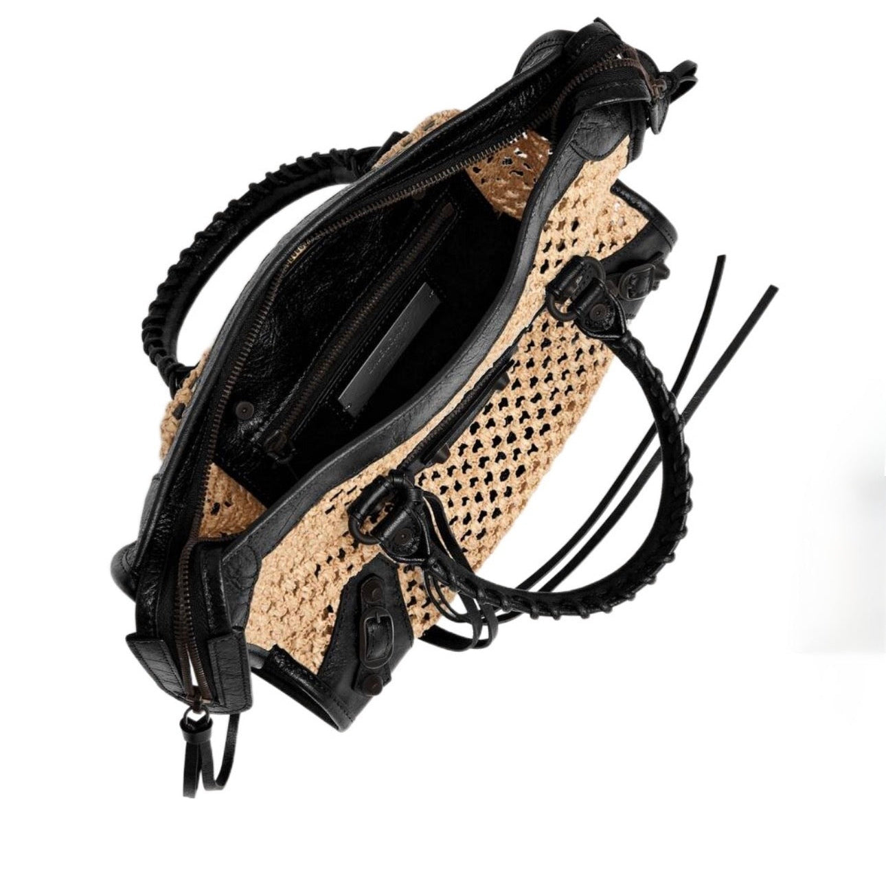 Raffia City Bag