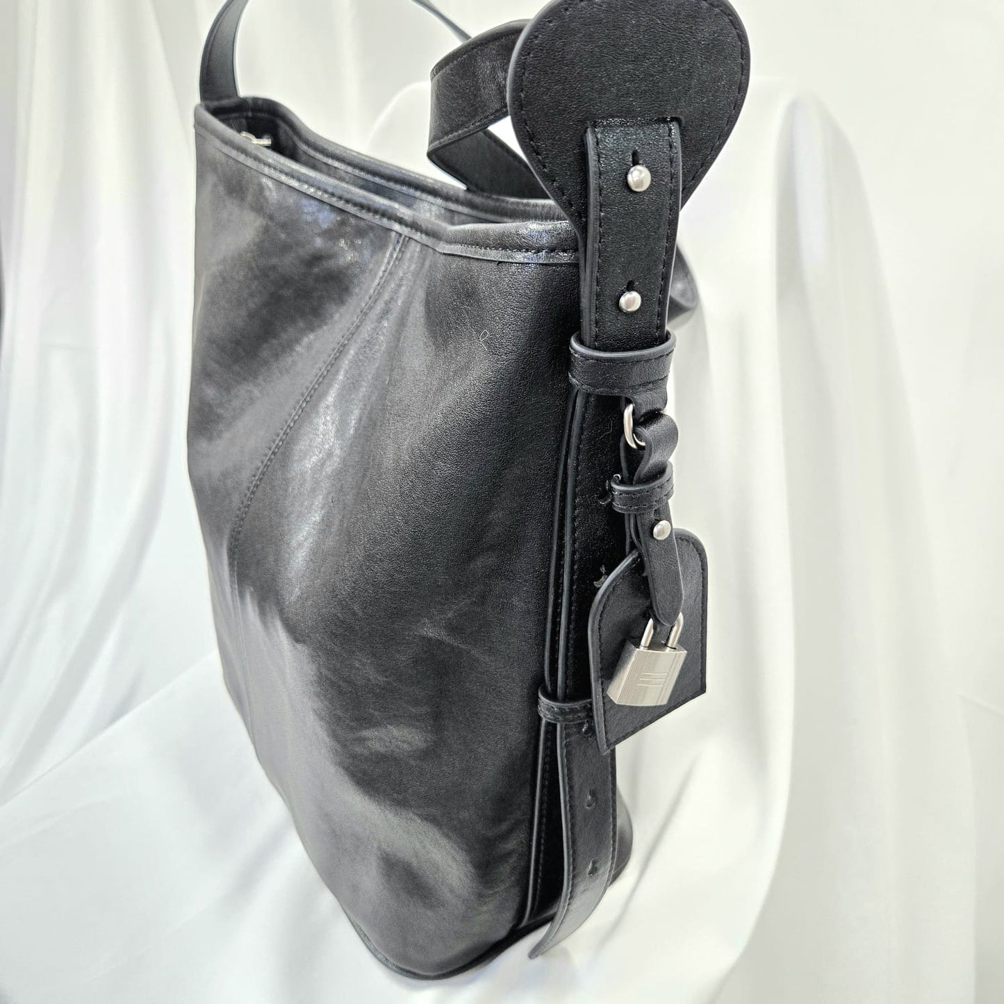 Korea Vintage Polish Leather Shoulder Bag