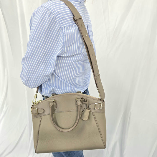 Korea Soft Pebble Leather Crossbody Bag