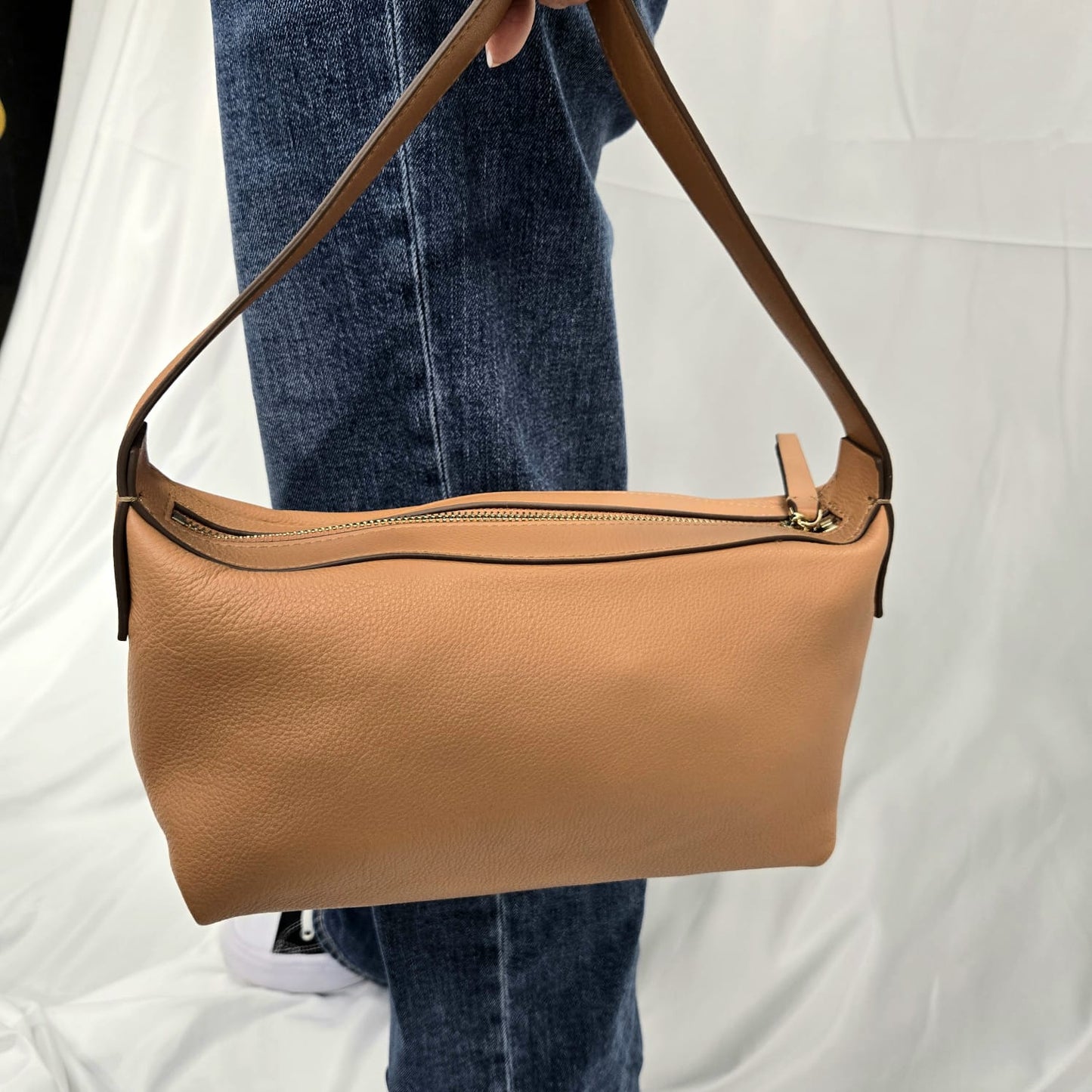 Korea Soft Pebble Leather Shoulder Bag