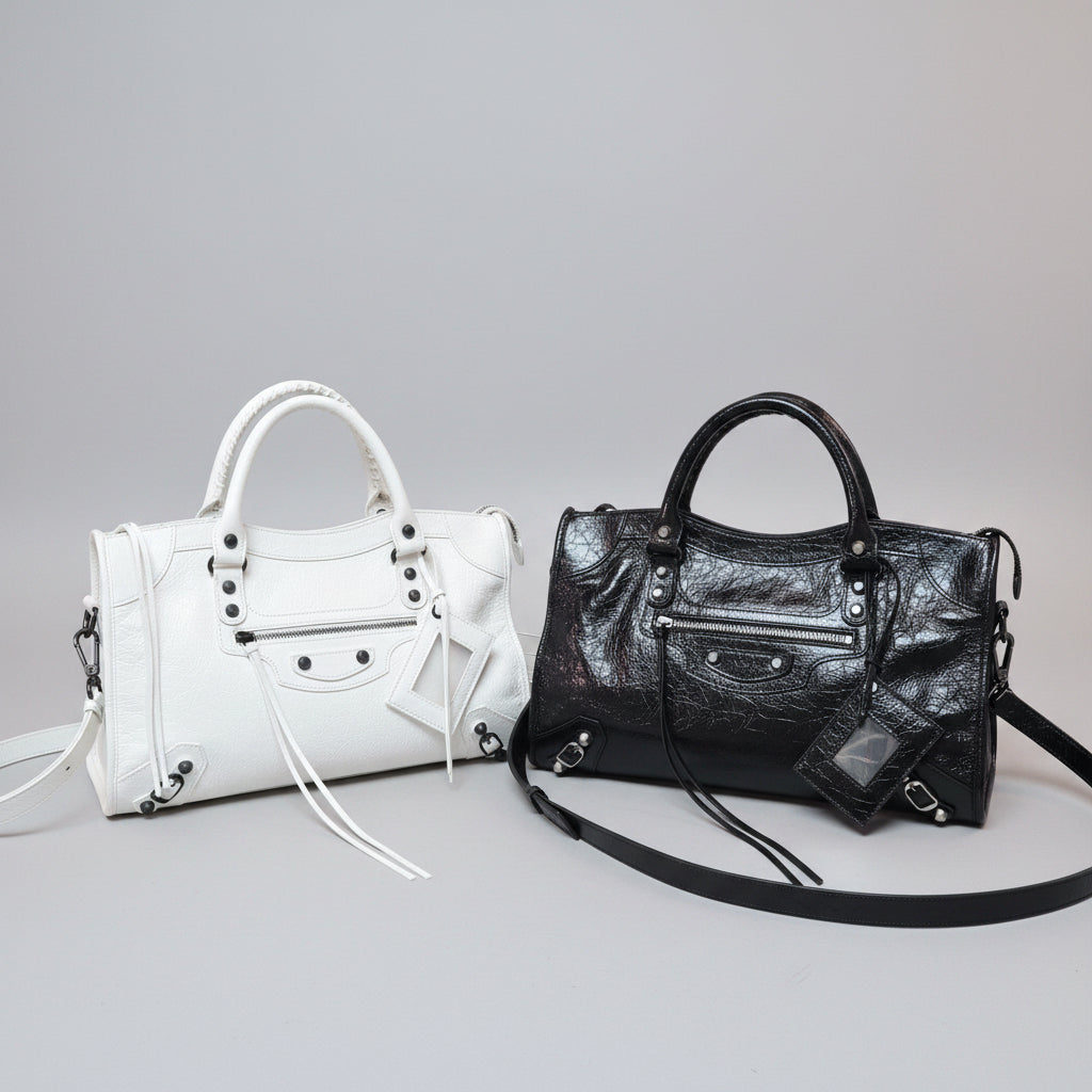 Korea Cow Leather City Crossbody (Large)