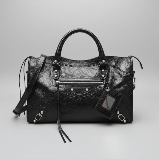 Korea Cow Leather City Crossbody (Large)