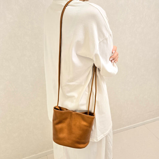 Italy Vegetable Leather Crossbody Bag