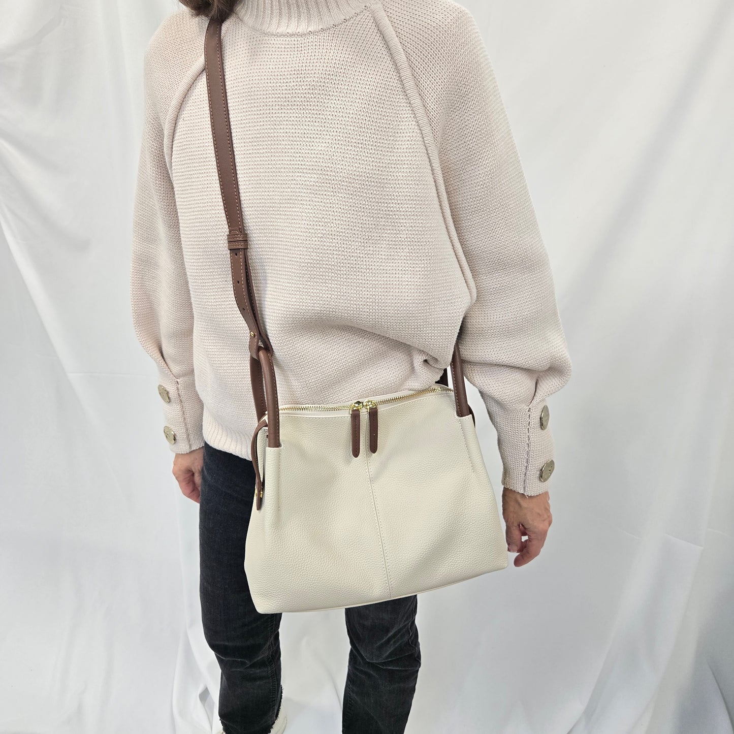 Korea Soft Pebble Leather Lindy Bag