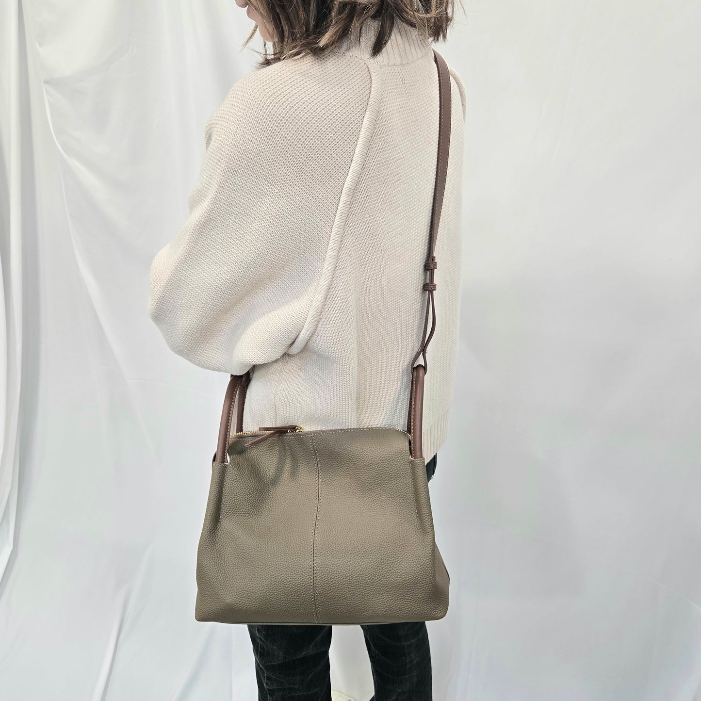 Korea Soft Pebble Leather Lindy Bag