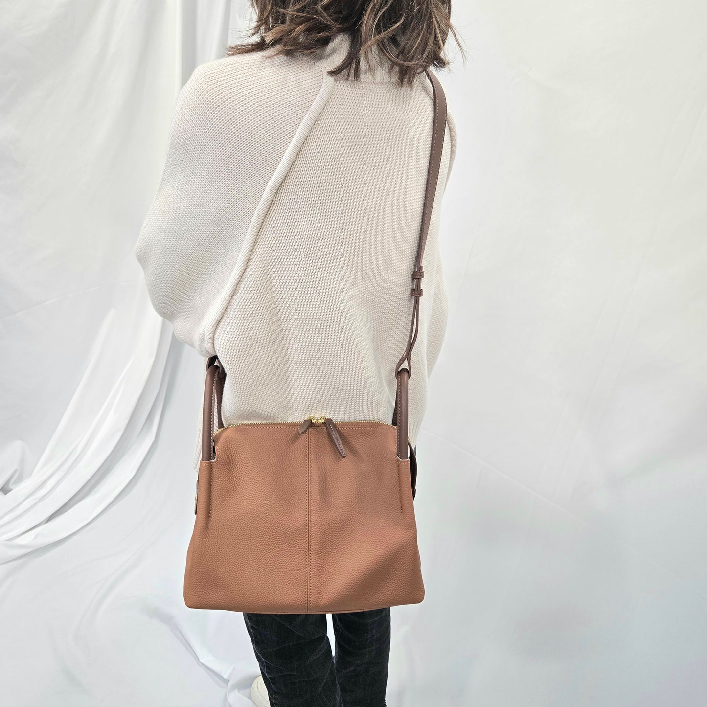 Korea Soft Pebble Leather Lindy Bag