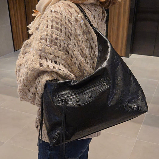 Cow Leather City Hobo (Large size)