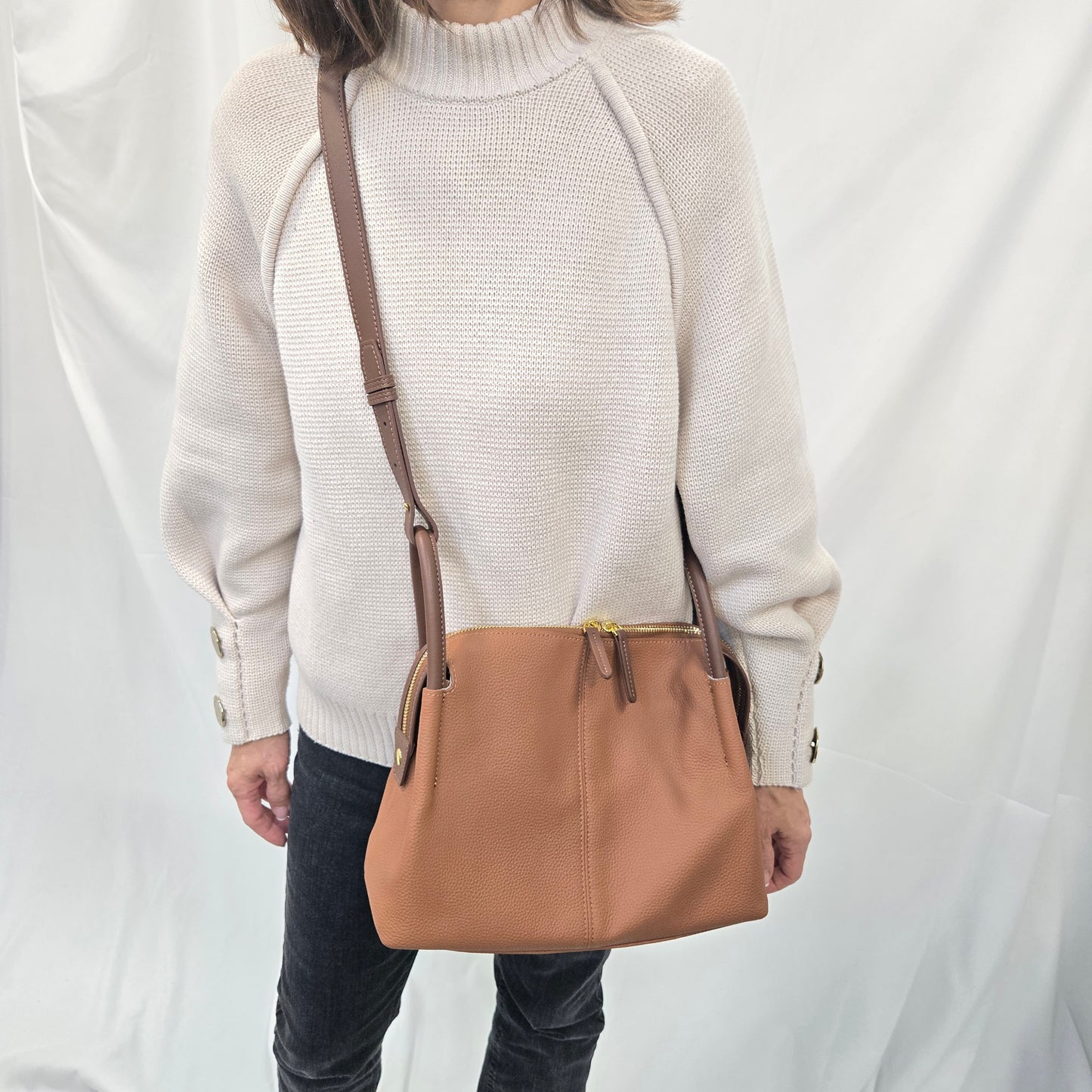 Korea Soft Pebble Leather Lindy Bag