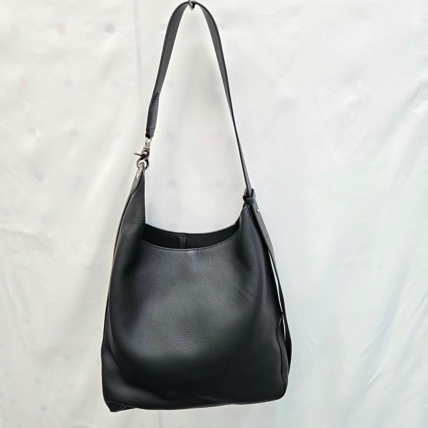 Korea Soft Pebble Leather Hobo