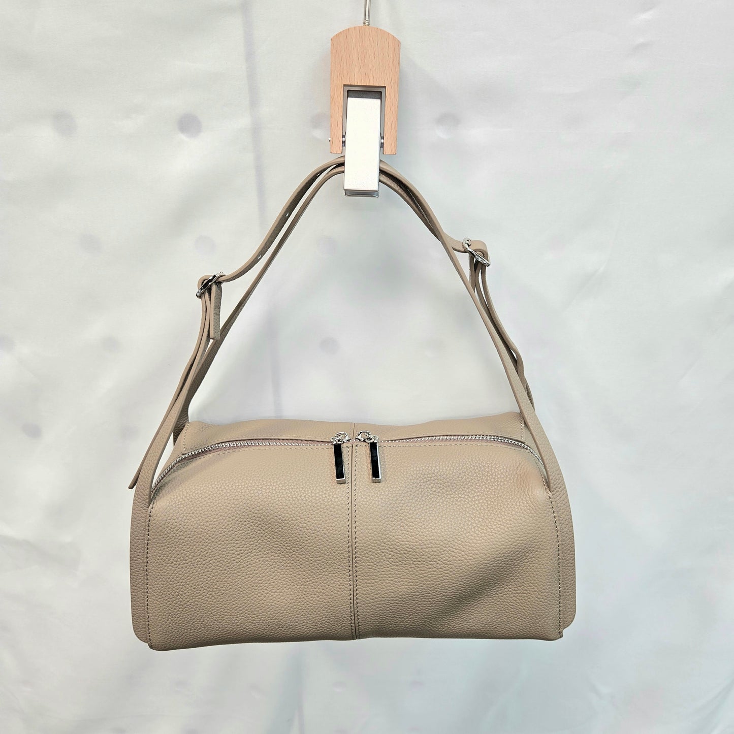 Korea Soft Pebble Leather Barrel