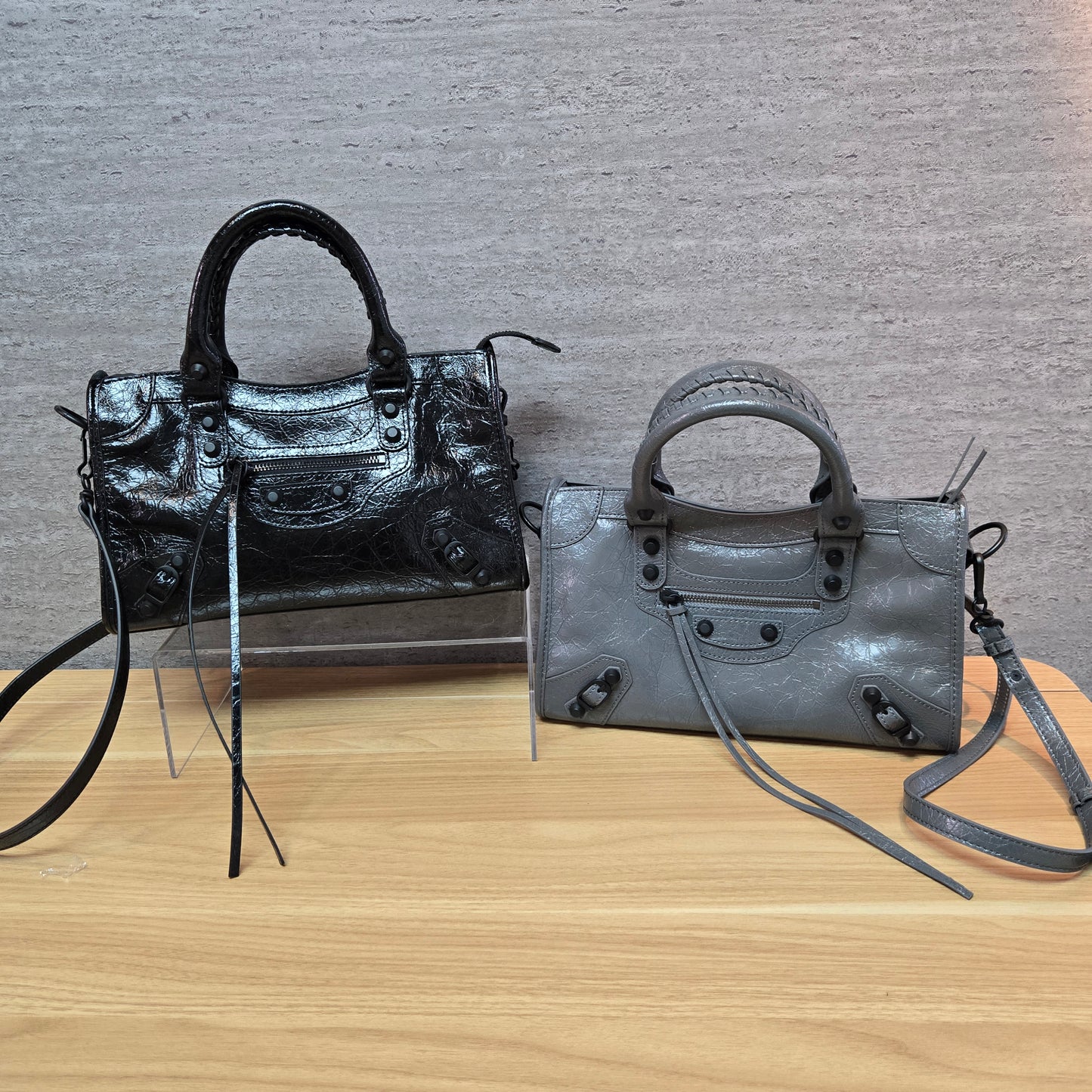 Korea Cow Leather City Crossbody (Small)