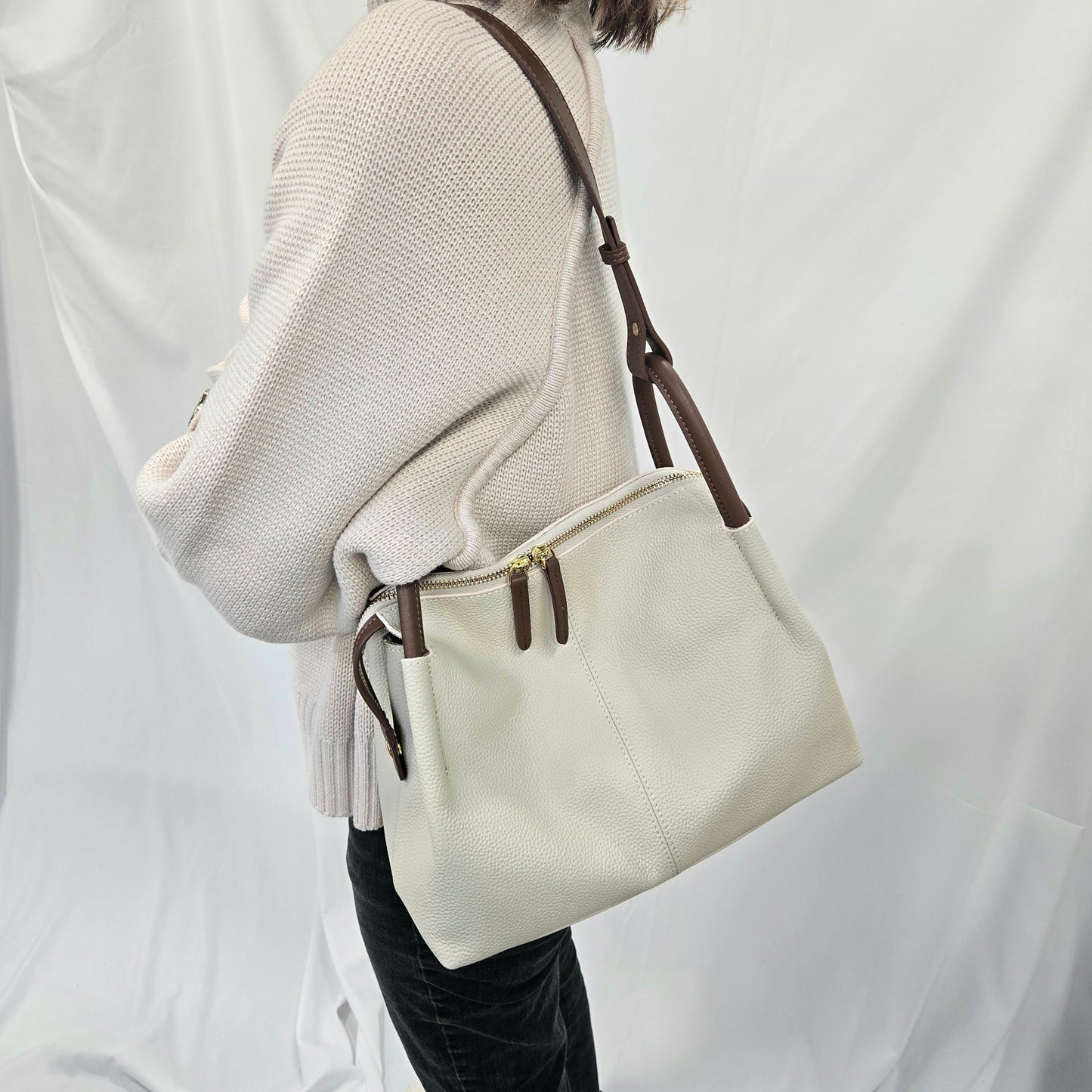 Korea Soft Pebble Leather Lindy Bag